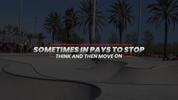 Text Animation Titles template preview