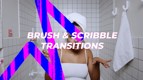 Brush & Scribble Transitions