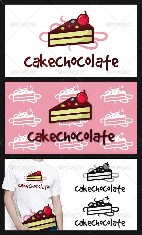 Cake Logo Template - Food Logo Templates