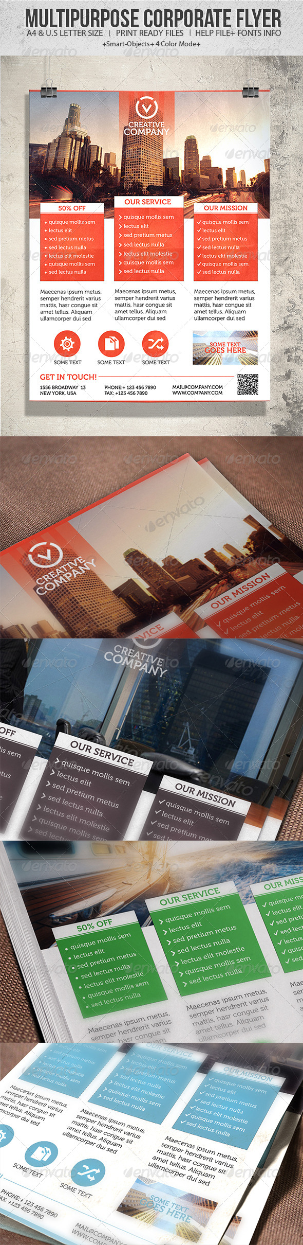 Multipurpose Corporate Flyer - Corporate Flyers