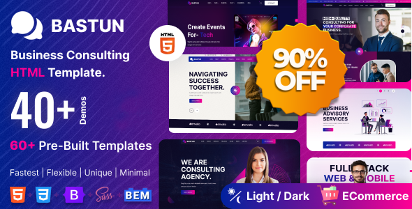 Bastun - Multipurpose Business HTML Template