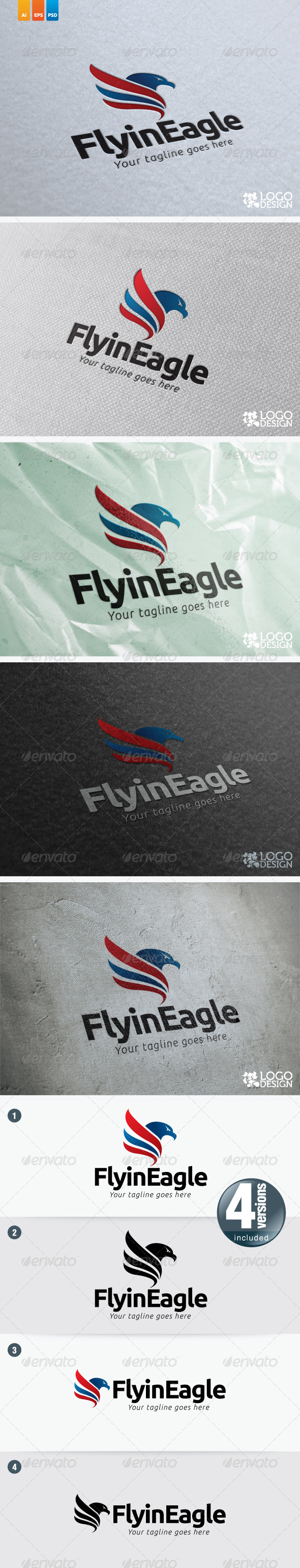 Flying Eagle - Animals Logo Templates