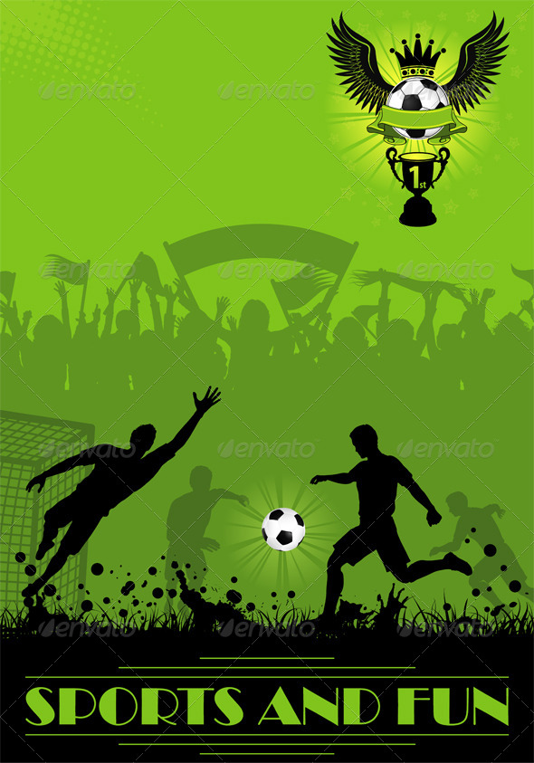 Soccer Poster - Sports/Activity Conceptual