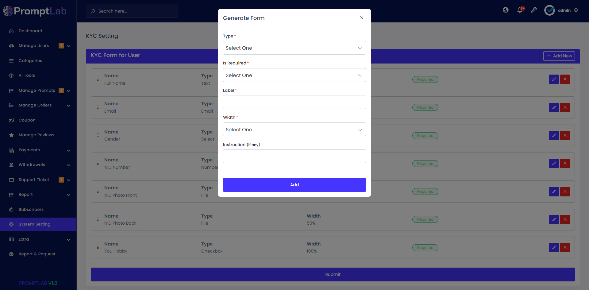PromptLab - AI Prompt Marketplace by ViserLab | CodeCanyon