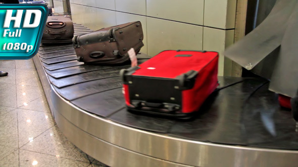 Baggage Claim, Stock Footage | VideoHive