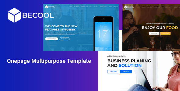 Becool - Business Consulting HTML Template