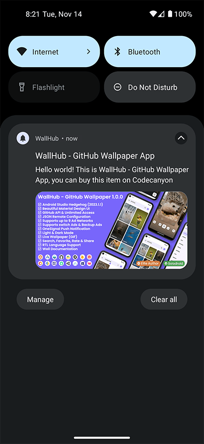 WallHub - GitHub Wallpaper App - GitHub API by solodroid | CodeCanyon