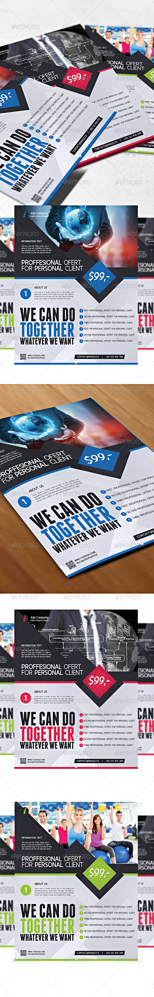Company Commerce Flyer - Corporate Flyers