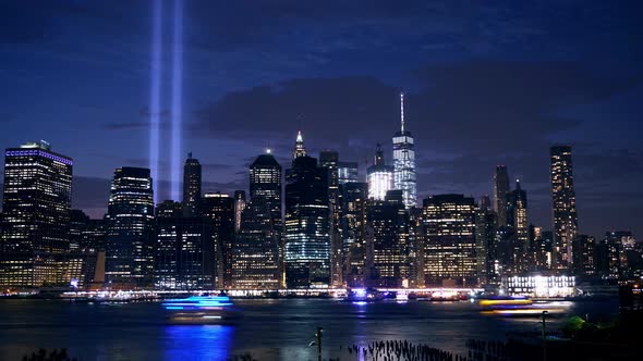 New York City, September 11th Tribute