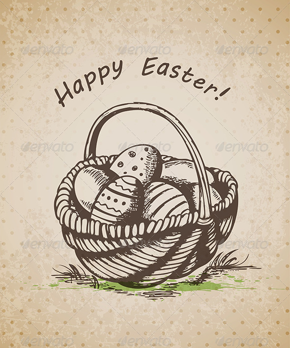 Easter Basket - Miscellaneous Seasons/Holidays