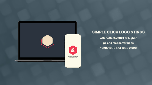 Simple Click Logo Stings for PC and Mobile