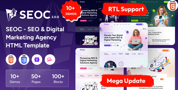 SEOC - SEO & Digital Marketing Agency HTML Template