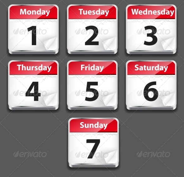 Vector Illustration of Apps Icon Set - Miscellaneous Vectors
