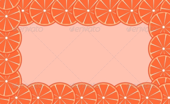 Orange Frame Vector Illustration - Miscellaneous Vectors