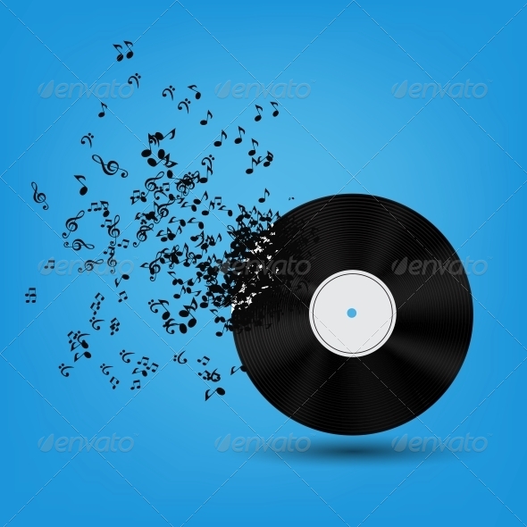 Abstract Music Background for your Design - Miscellaneous Vectors