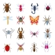 Flat Insects, Vectors | GraphicRiver