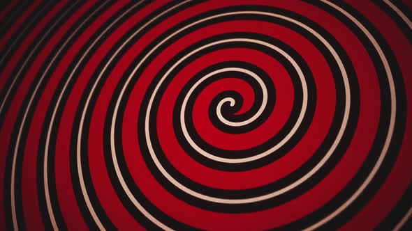 Vintage Americana Circus Spiral Motion Background, Motion Graphics