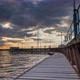 Beautiful Sunset Over The Fishing Pier - VideoHive Item for Sale