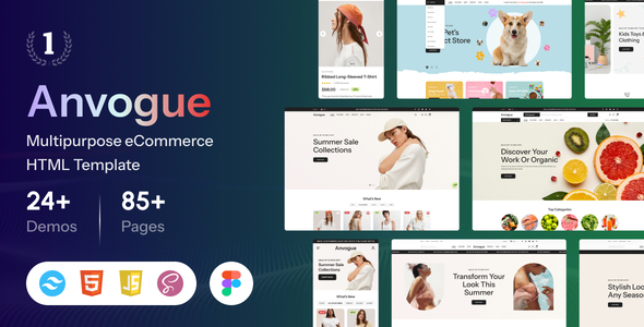 Anvogue - Multipurpose eCommerce HTML Template