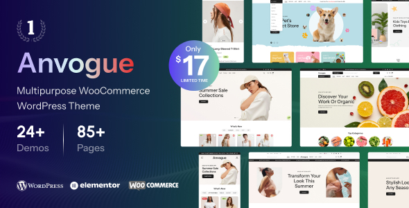 Anvogue – Multipurpose WooCommerce WordPress Theme