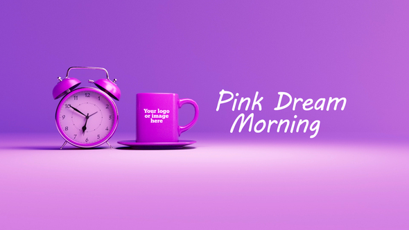 Pink Dream Morning Openers template preview