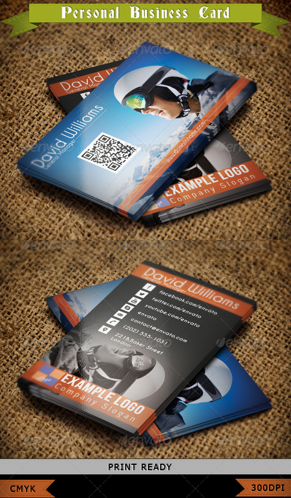 Travel Business Card - Industry Specific Business Cards