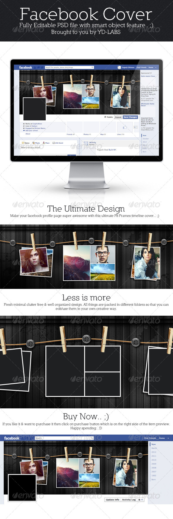 FB Frames Cover - Facebook Timeline Covers Social Media