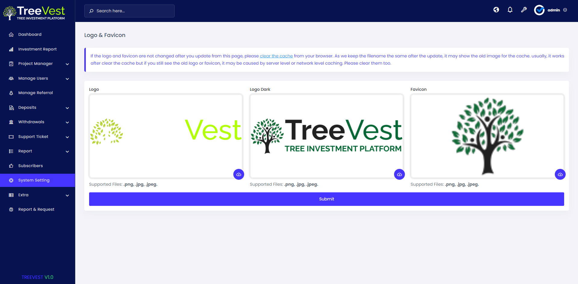 Treeforg Platform Invetech TreeVest - Tree Plantation Based Investment Platform by ViserLab ...