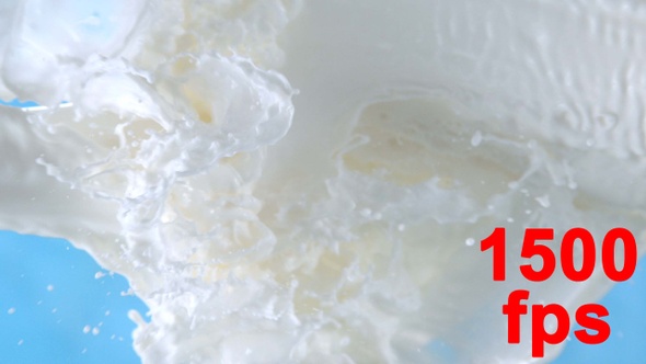 Splashes Of Fresh Milk Pouring alt