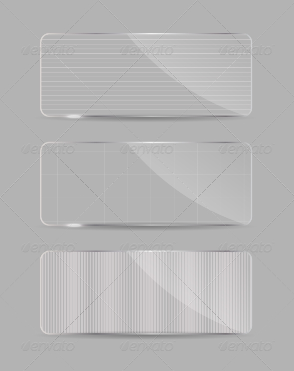 Glass Frame on Abstract Background. - Miscellaneous Vectors