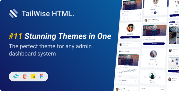 Tailwise - Tailwind CSS HTML Admin Dashboard Template