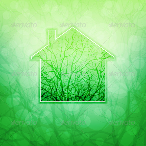 Ecological House - Conceptual Vectors