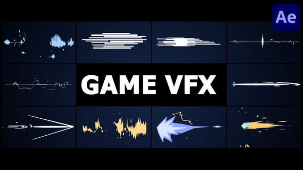 VFX For Games | After Effects Elements template preview