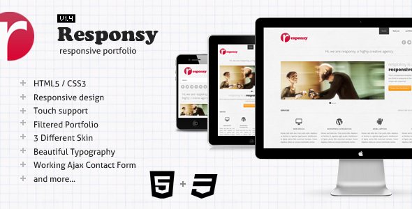 Responsy - HTML5 - ThemeForest 2126658