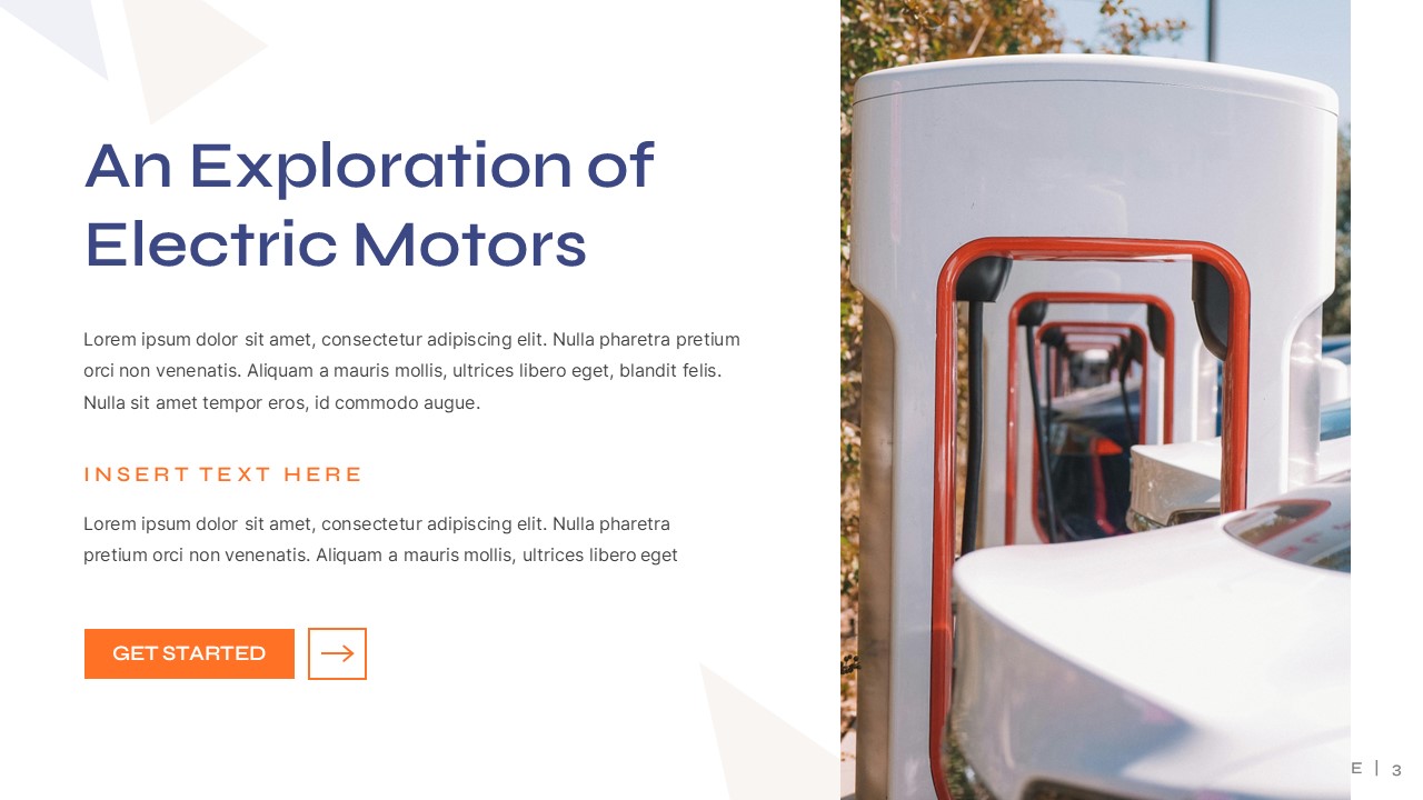 Monthor - Electric Motor Professional Presentation Template ...