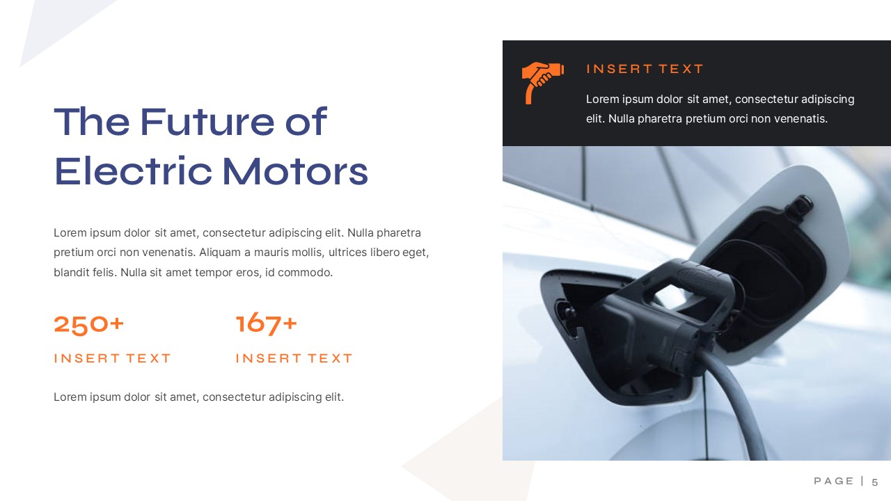 Monthor - Electric Motor Professional Presentation Template ...