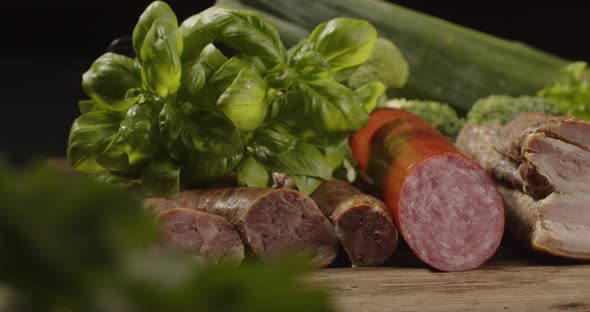 A Wide Range Of Sausages And Meat Products