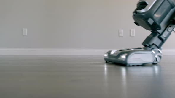 A Closeup Shot of a Working Vacuum Cleaner alt