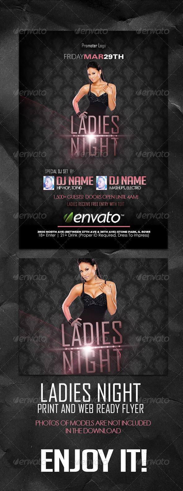 Modern Club Flyer - Flyers Print Templates