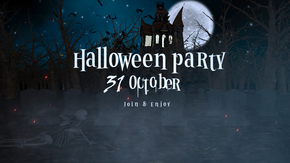 Halloween Party Openers template preview