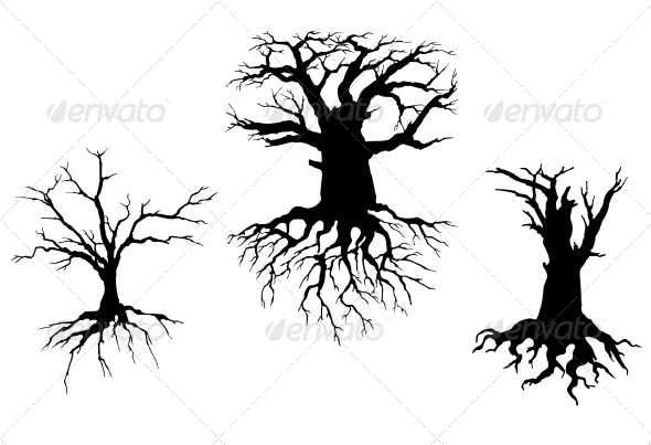 Dead Trees for Ecology Design - Miscellaneous Vectors