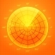 Orange Radar Screen., Vectors | GraphicRiver