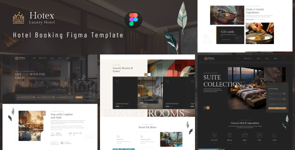 Hotex -Hotel Booking Figma Template