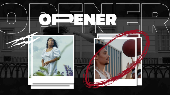 Grunge Dynamic Opener Openers template preview