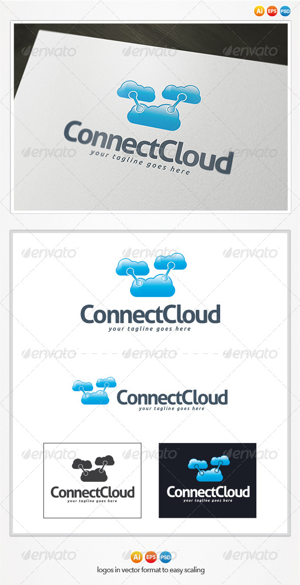 Connect Cloud Logo - Objects Logo Templates