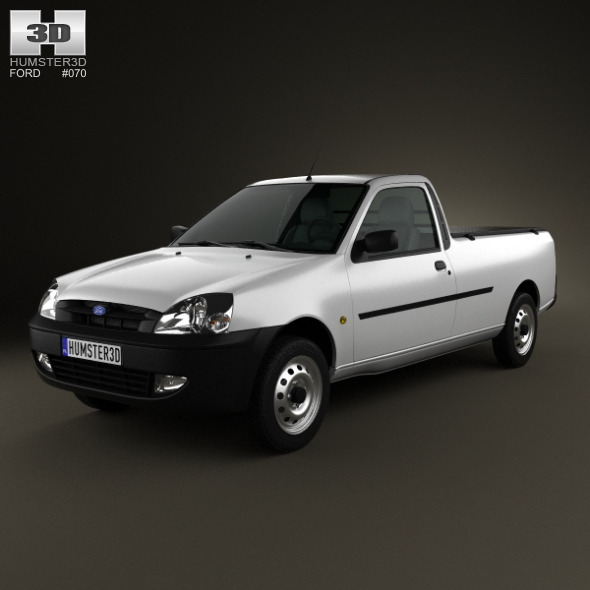 Ford Courier 2011 - 3DOcean Item for Sale