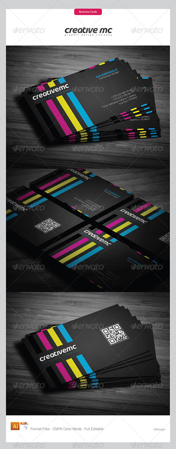 Corporate Business Cards 291 - Creative Business Cards