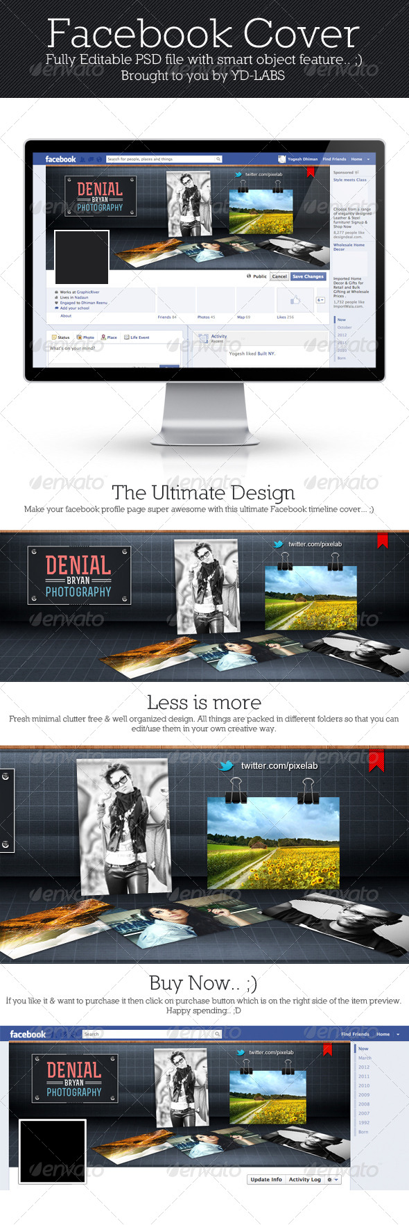 FB Creative Shelf Cover - Facebook Timeline Covers Social Media