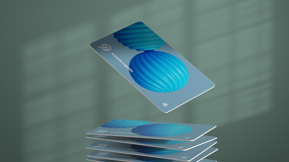 Credit Card Mockup Product Promo template preview