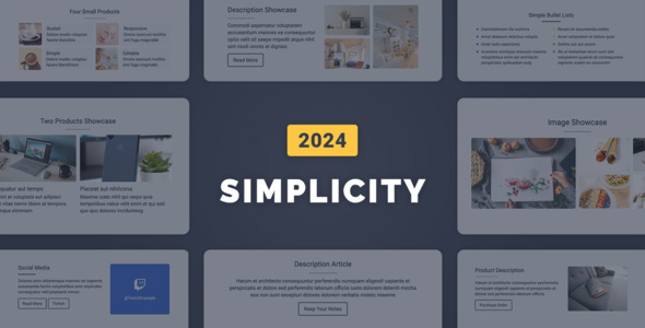 Simplicity Responsive Email Template 2024